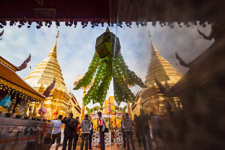 Chiang Mai, Thailand - November, 20, 2010 : Wat Phra That Doi Suthep. The most famous temple in...