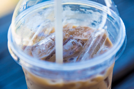 ice coffee in cafe thailand