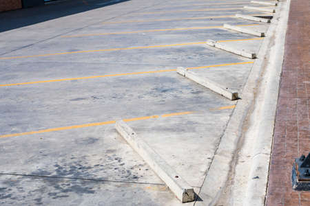 Parking lots in the market thailand.の写真素材