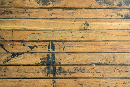 wood plank texture, old and dirty wooden plank textureの写真素材