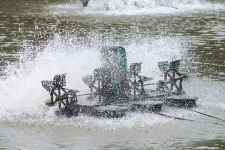 Water treatment machine To get better water qualityの写真素材