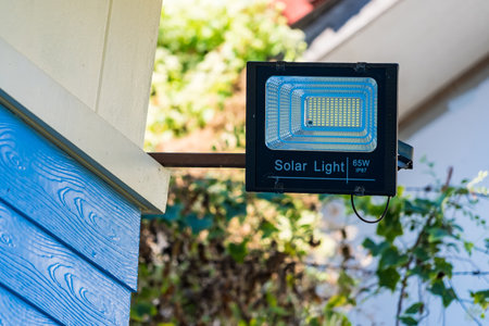 spotlight use solar energy Use with solar panels.