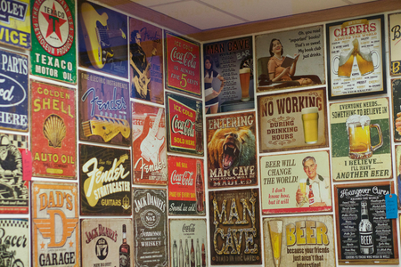 Souvenir Shop in York - Vintage Signs & Advertisementsのeditorial素材