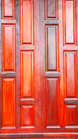 Wood wall pattern Thai traditional house,Thailandの写真素材