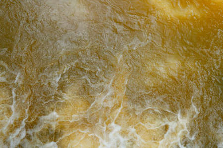 Water Flow From check dam,Thailandの写真素材