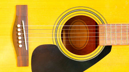 acoustic guitar close up,Thailandの写真素材