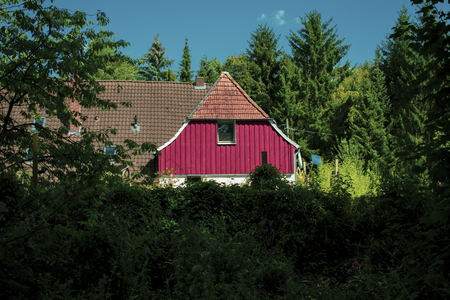 The life on the countryside. Idyllic country houseの写真素材