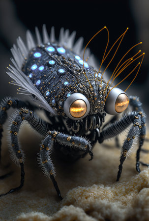 Micro robot, high-tech spy device, electronic insectの素材