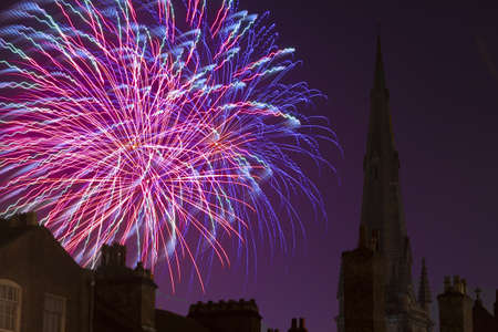 fireworksの写真素材