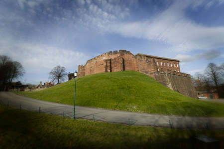 Chester Castle built from sandstone by William the Conqueror