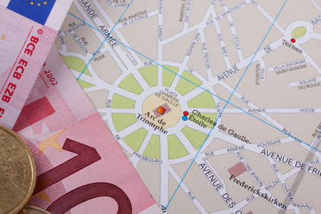 Tourist in Paris conceptの写真素材