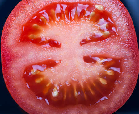 close - up photo of tomatoの写真素材