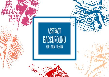 Universal background. Abstract background for your design. Colorful elements. Cover, flyerのイラスト素材