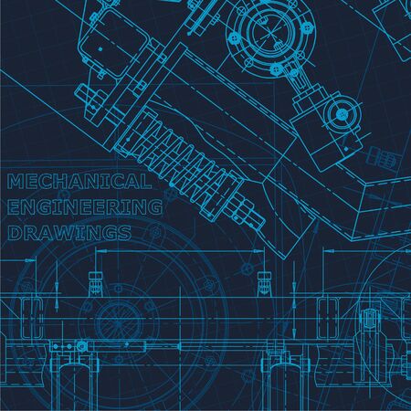 Technical cyberspace, Corporate Identity. Computer aided design systems. Instrument-makingのイラスト素材