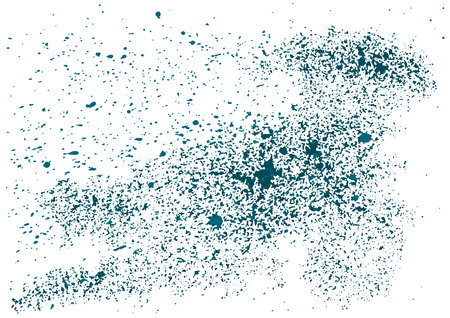 Black background grunge texture. Distressed Effect. Old vintage scratches, stain, paint splats, spots. Textured effect Vectorのイラスト素材