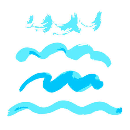 Sun icon. Hand drawing paint, brush drawing. Isolated on a white background. Doodle grunge style icon. Outlineのイラスト素材