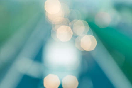 Abstract style - Defocused Vintage highway abstract lights texture backgroundの写真素材