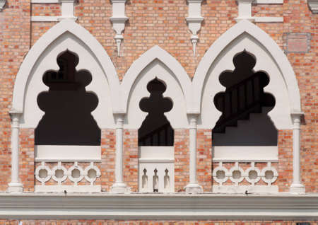 Ancient window , Malaysiaの写真素材