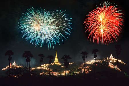 fireworksの写真素材