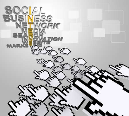 traffic and internet network conceptの写真素材