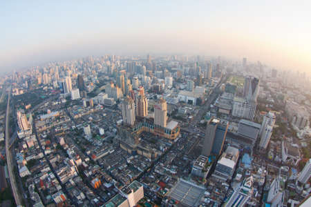 Bangkok city view from above, Thailand.の写真素材