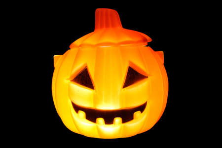 halloween pumpkin on theme backgroundの写真素材