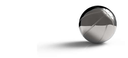 basketball ball on a white background 3dの写真素材
