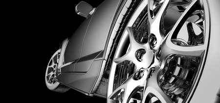 My own 3D car designの写真素材