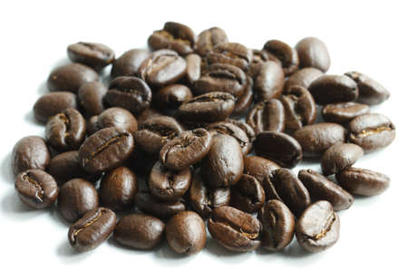 Hires coffee beans closeup backgroundの写真素材