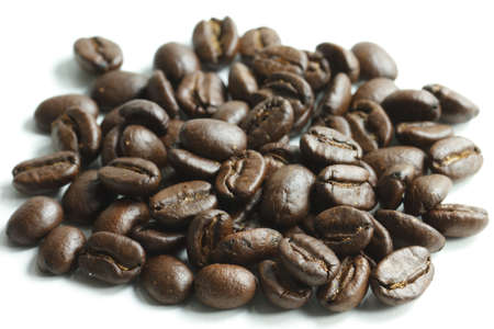 Hires coffee beans closeup backgroundの写真素材