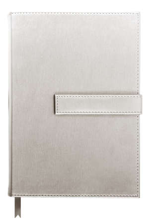 notebook isolated on whiteの写真素材