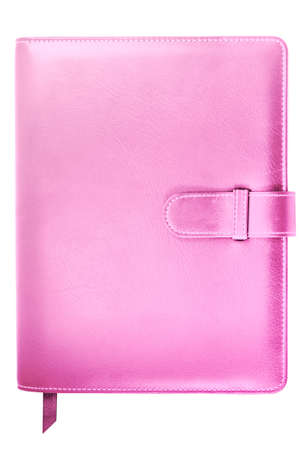 notebook isolated on whiteの写真素材