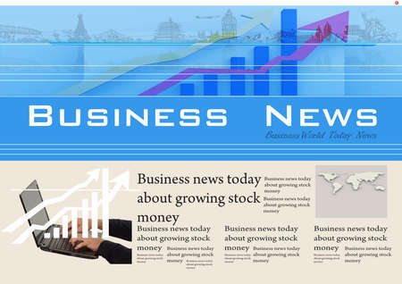 World Business Background and symbolの写真素材
