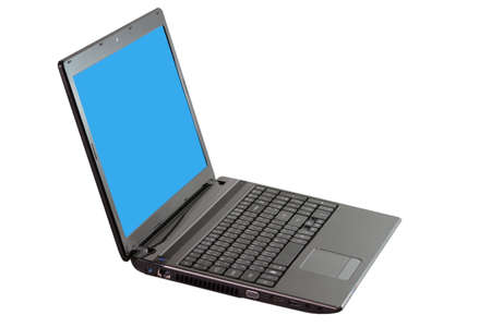 Close-up of typing male handsの写真素材