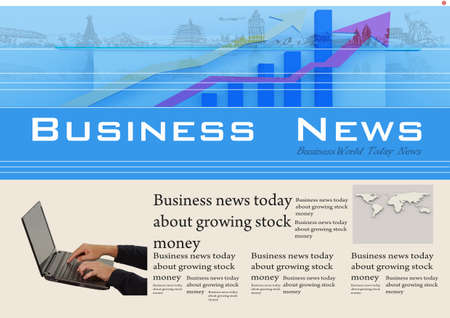 World Business Background and symbolの写真素材