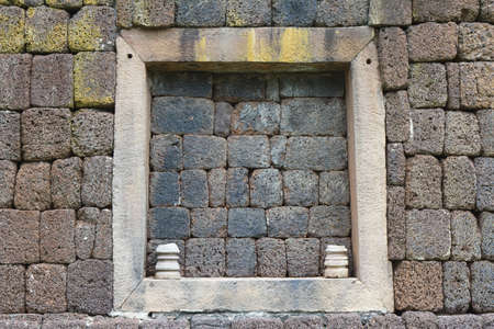 stone wall backgroundの写真素材