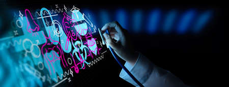Cosmetology process with Beauty therapy,bodycare,healthcare,wellness treatment,concept work by...
