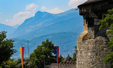 Vaduz Castle, Liechtensteinのeditorial素材