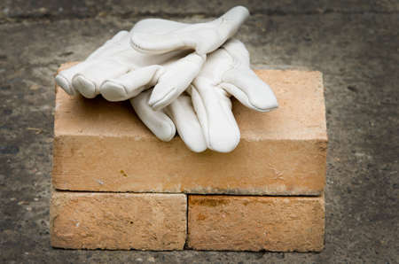 Safety equipment on building siteの写真素材