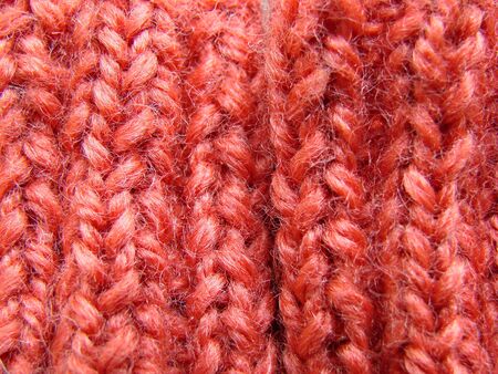 red wool textureの写真素材