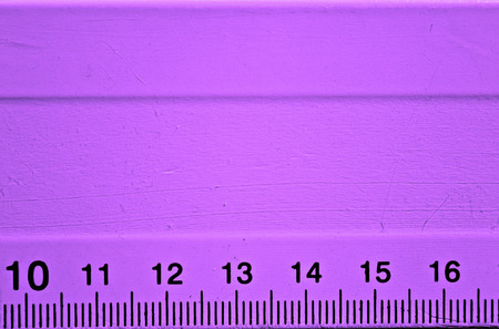 purple ruler detailの写真素材
