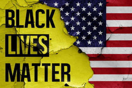 United States, Black Lives Matter, BLMの写真素材