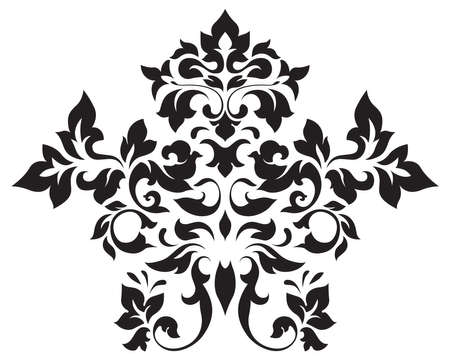 vector vintage element for designのイラスト素材