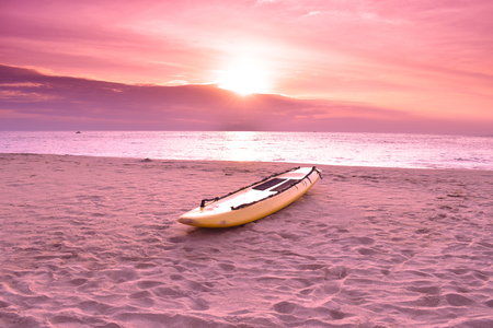 Sunrise over Dead Seaの写真素材