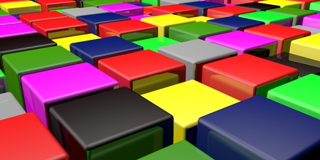3D Render Abstract Pattern As Full frame Background