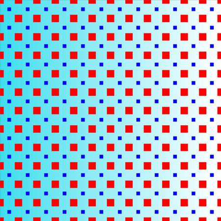 geometry red square seamless pattern. table cloth and wrapping paper design.のイラスト素材