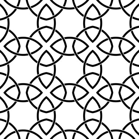 set of geometry seamles patternのイラスト素材