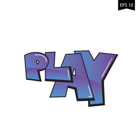 typography letter vectorのイラスト素材