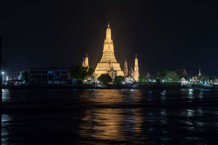Bangkok, Thailand - January 22, 2020: Arun Temple, one of the most famous in Bangkokのeditorial素材