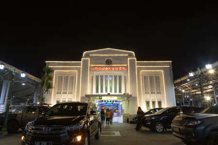 Jogjakarta, Special Region of Jogjakarta, Indonesia - July 16, 2019: Main side entrance to the...